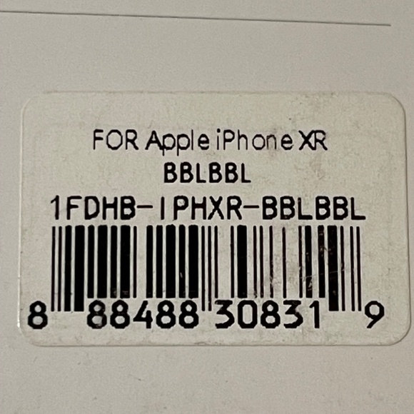 XR Phone Case ZV Built to Last Blue Glitter New in Box - Picture 4 of 5